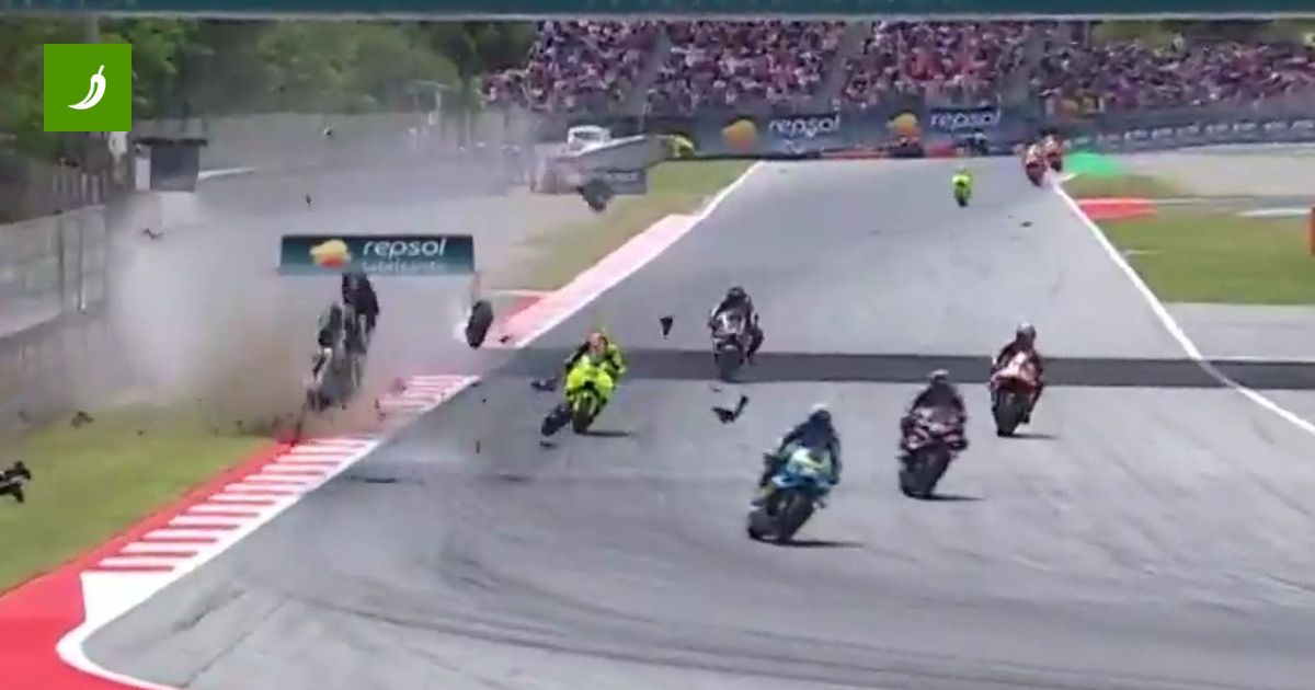 Motogp Утрака Заустављена У Срежу У Каталонији