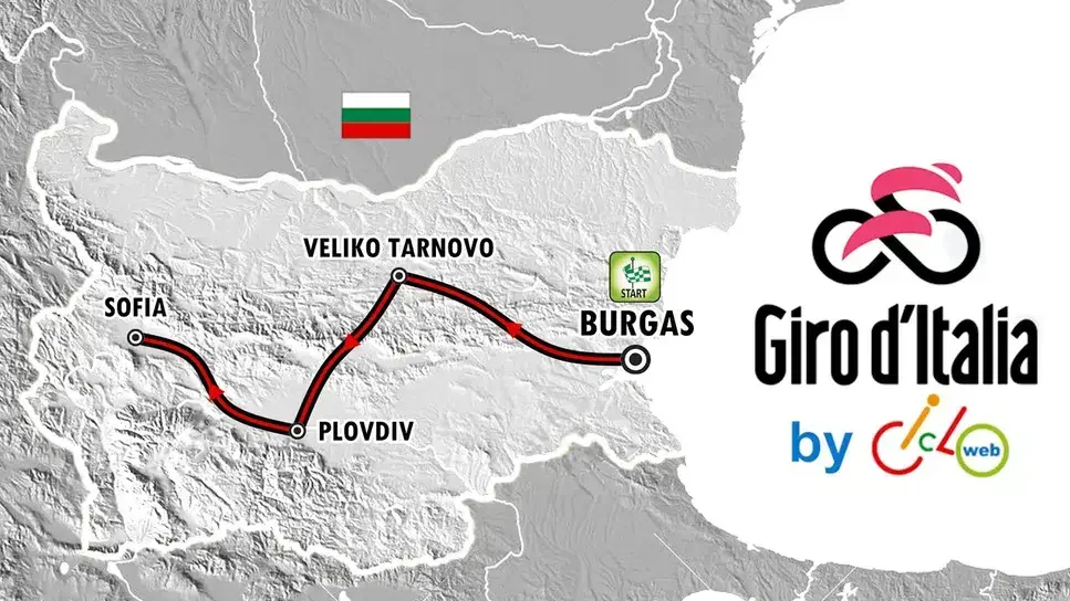 Početak Giro d'Italia iz Bolgarije Potiče Turizam i Rijetkoćiputništvu