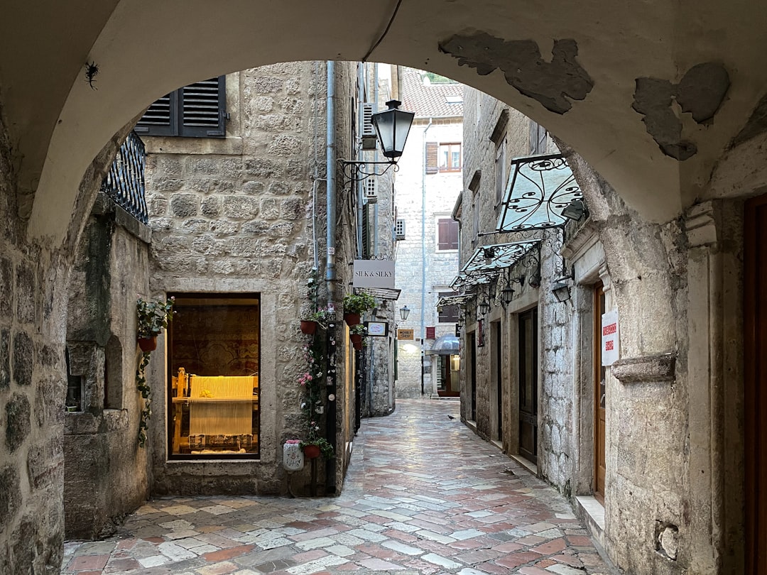 Kotor Old Town Montenegro street food restaurants narrow alleys