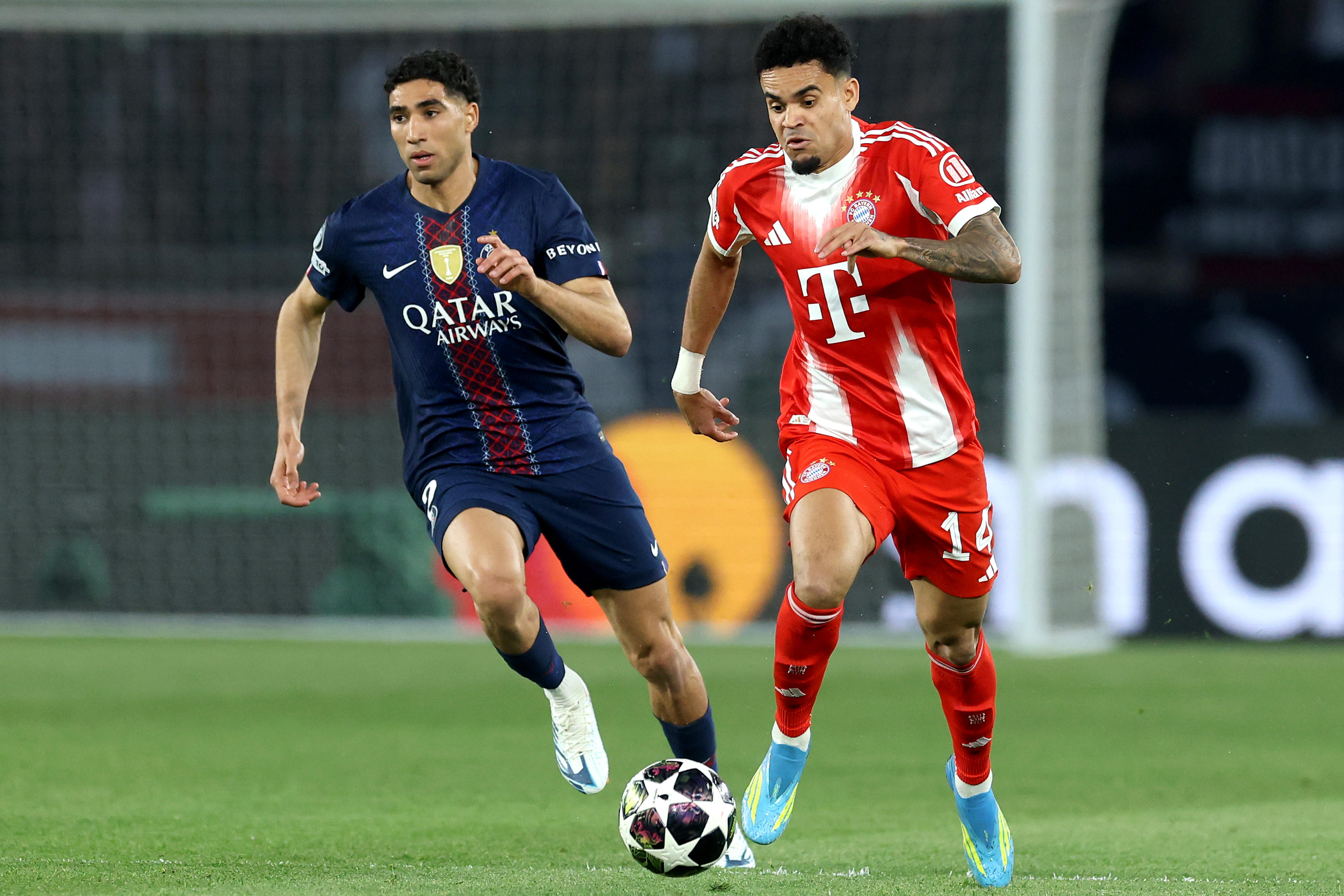 Paris Saint-Germain Nudiš Hakimi, Ali Sa Četiri Napadača