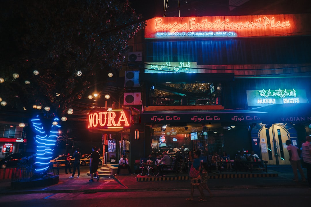 Suceava nightlife bar street evening lights locals drinking