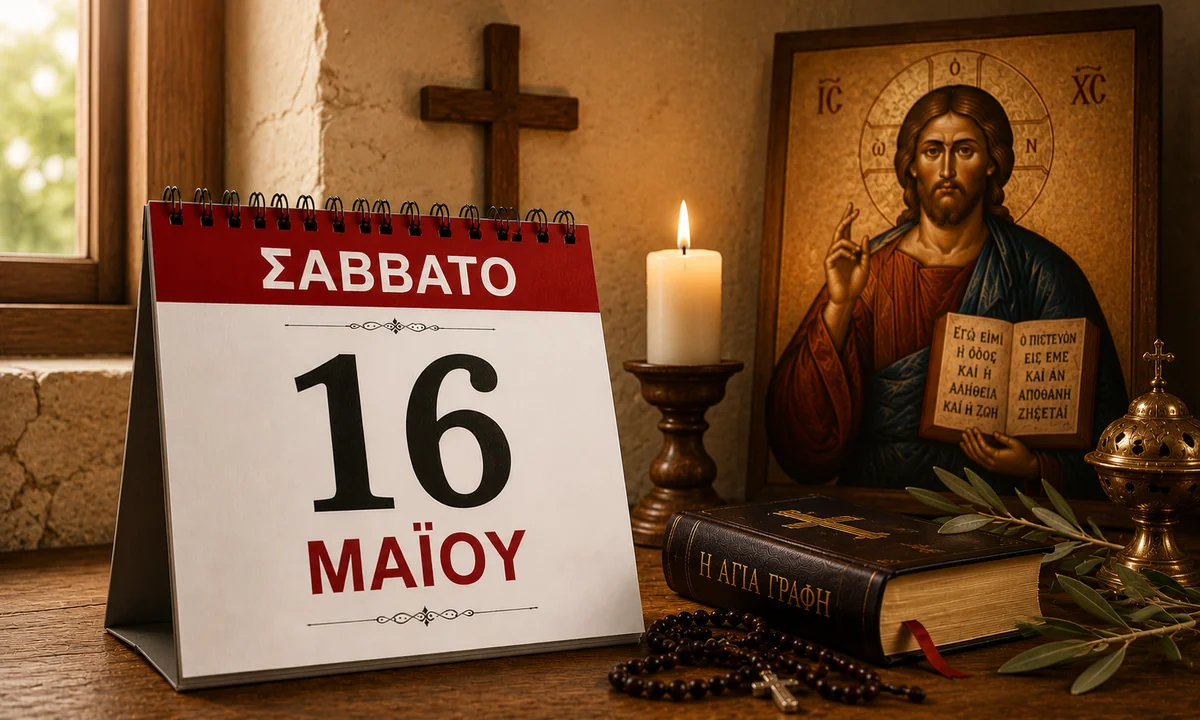 Sveti i slavnostite 16. maj