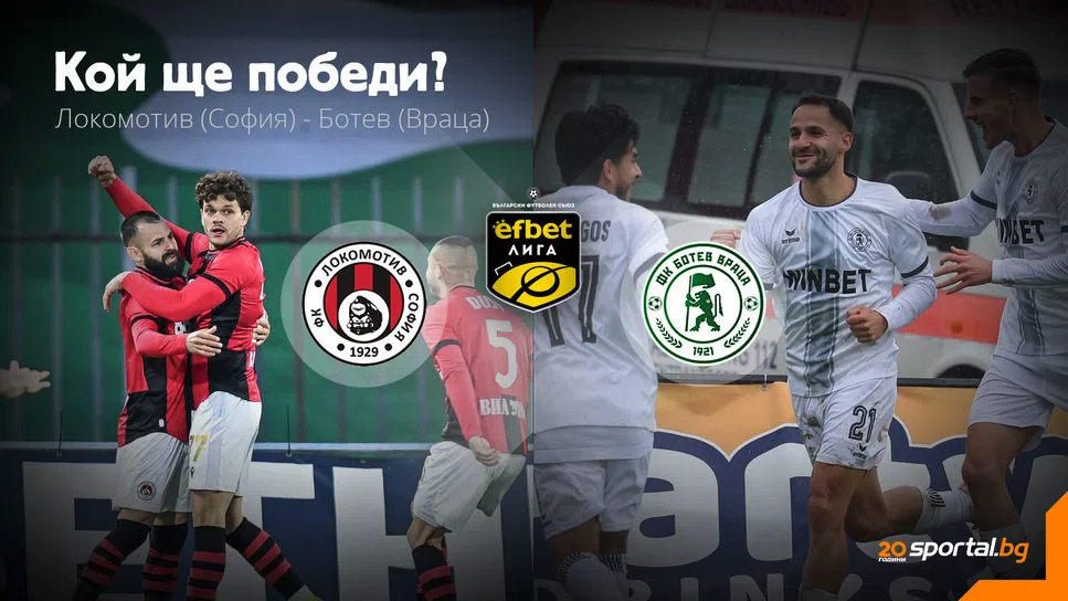 Lokomotiv Sofia i Botvya Vratsa na 11. mjestu
