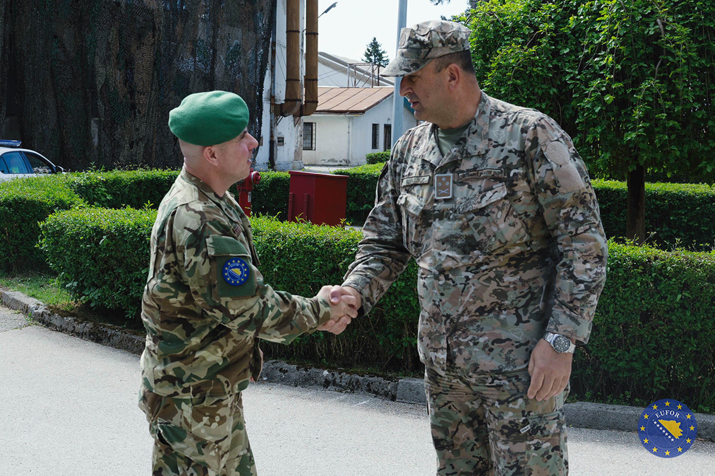 Zastupnik komandanta EUFOR sastao se s Taktičkom podrškom brigade Vjene BiH u Rajlovcu