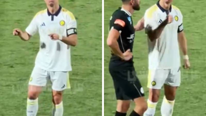 Ronaldo odgovorio na "Messi!" skandiranje s teatralnim gestom