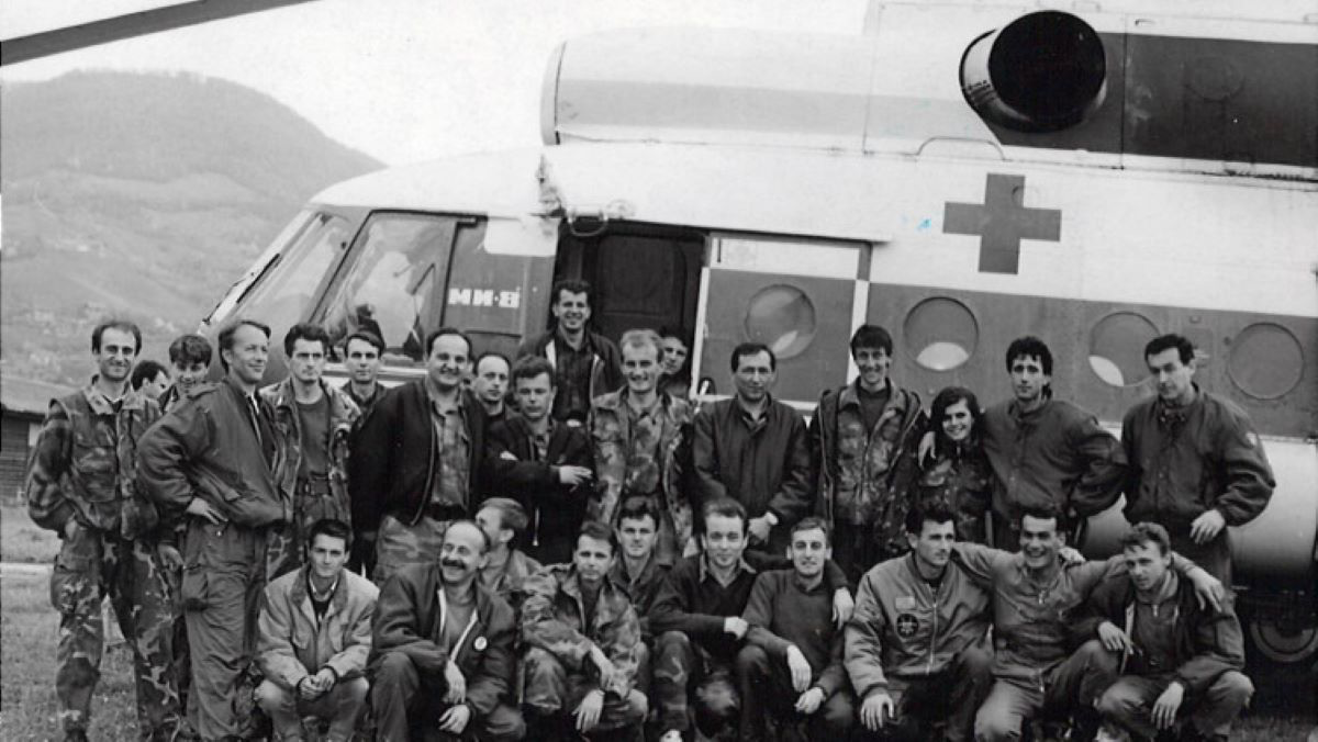 Spomin na tragični helikopterski kršak blizu Srebrenice