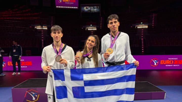 Grčka osvaja tri brončane medalje na evropskim šampionatima u taekwondo