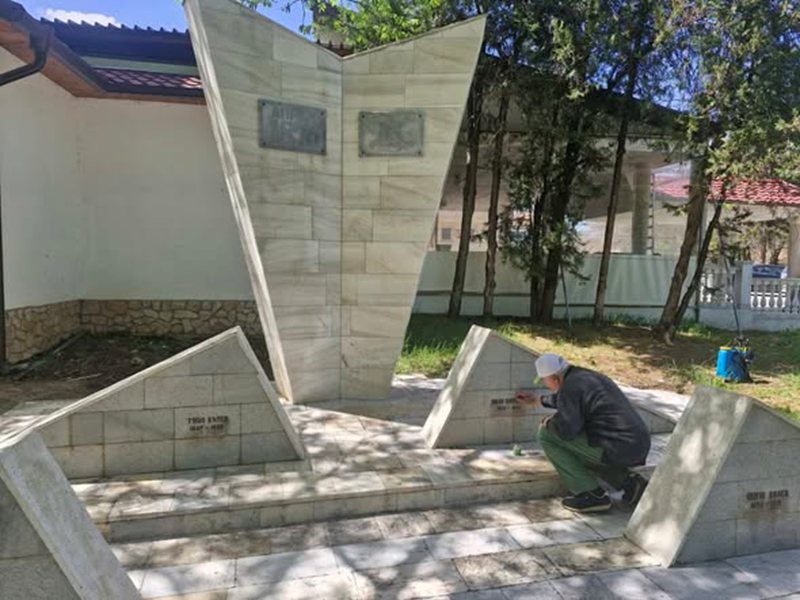 Obnovljen spomen-broj u Pavlikeni za slavne 150. godišnjice Aprilskog ustanaka
