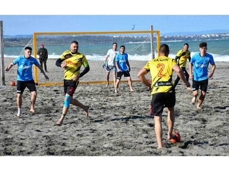 Proklamiran je prvak Nacionalne ligbe plažnog nogometa