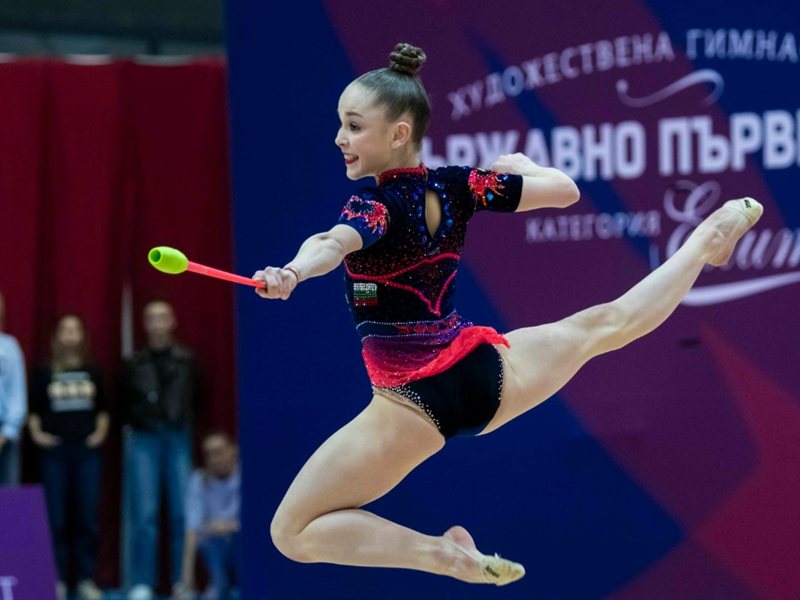 Стилијанка Николова победилаца на националном првенству у художничкој гимнастици