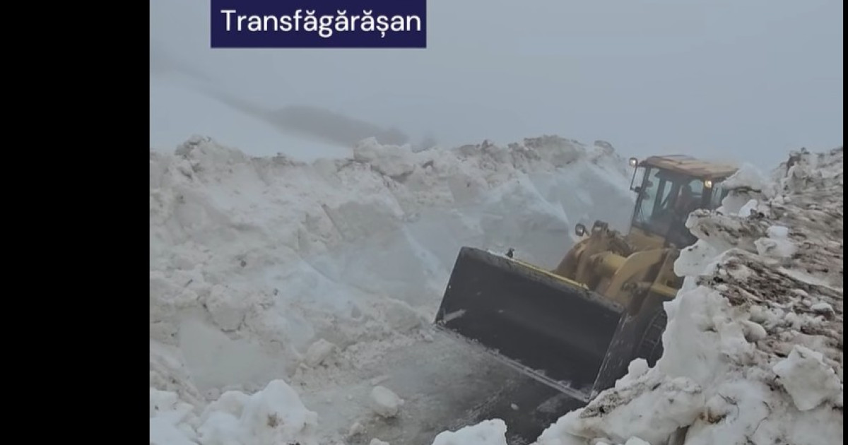 Изазови на Трансфагараșан: Патници се боре са снегом до 5 метара и ополасима