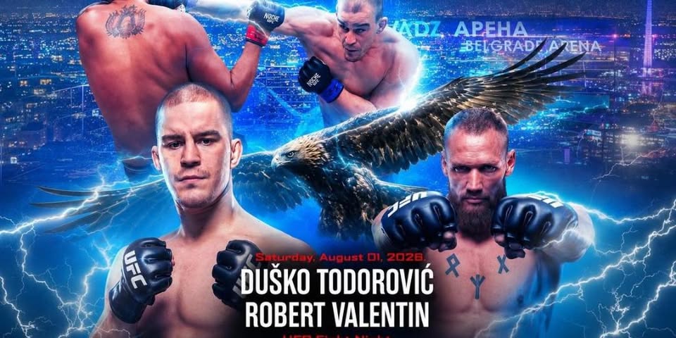 UFC Spektakl u Beogradskoj areni: Regionalni borci potvrdili nastup