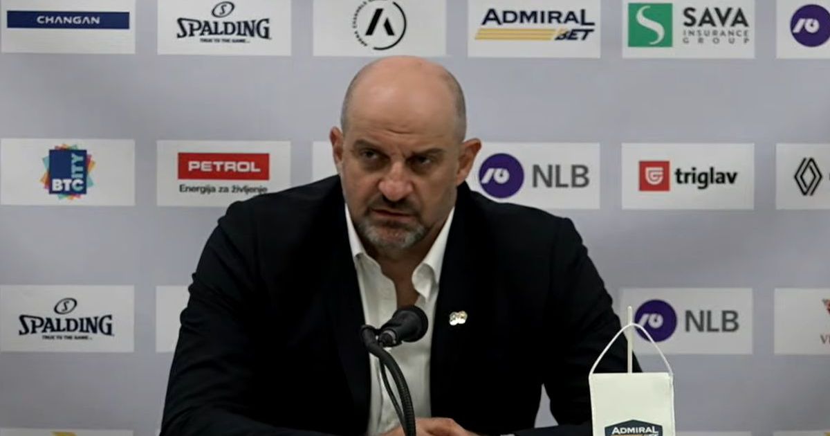Звездан Митровић језвићно одбрани Cedevita Olimpija после губитка у ABA лиги