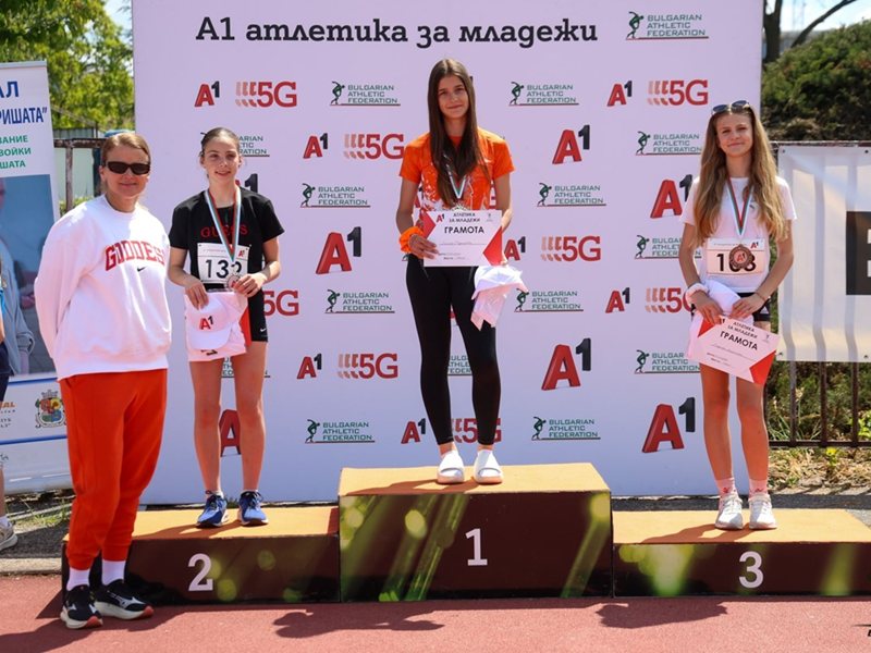 Teresa Marinova i Nikolina Ščereva inspiriraju mlađu talijantu na "A1 Athletics for Youth"