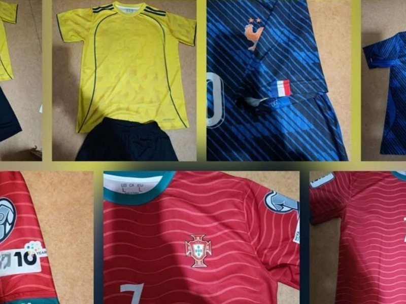 1300 Falsifikata Sportaških Predmeta Od Uzviraških Ekipo Sezišena Prilike GKP Gyuzevo