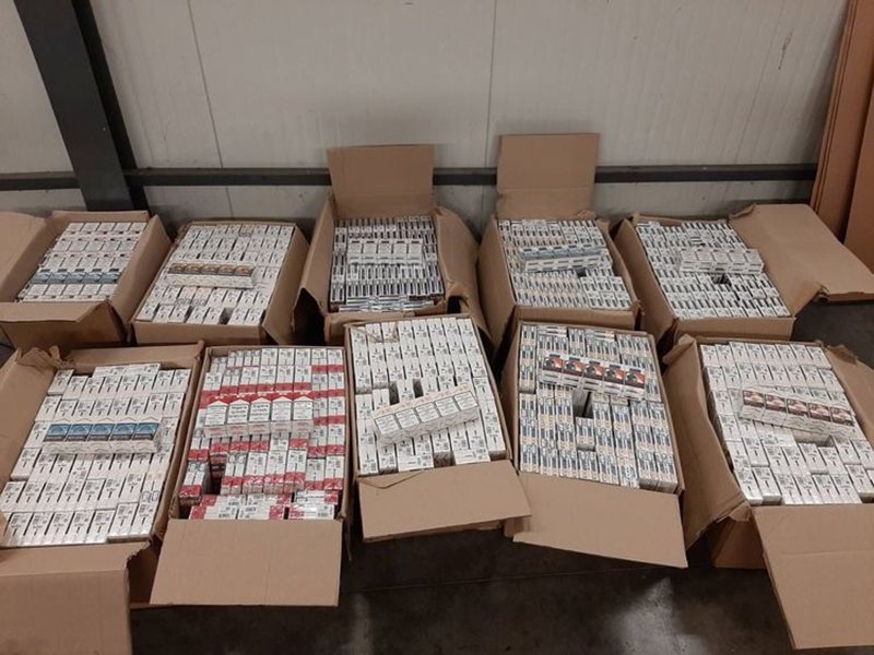 Mitochondrijski službenici konfiskirali 80.000 cigaretara kod Dunav mosta 2 kod Vidina