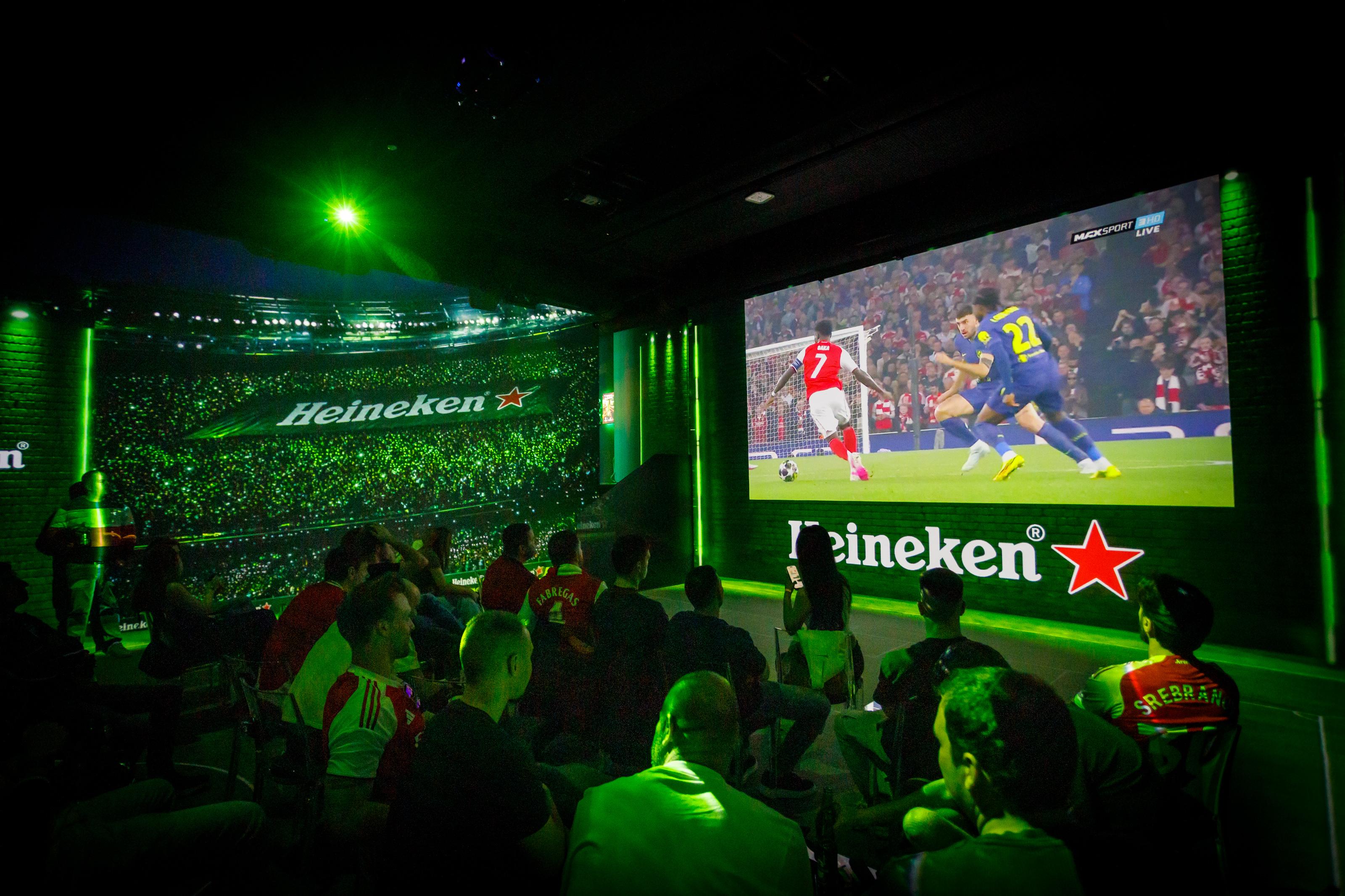 Heineken Sadrži Atmosferu Champions League u Sofiji