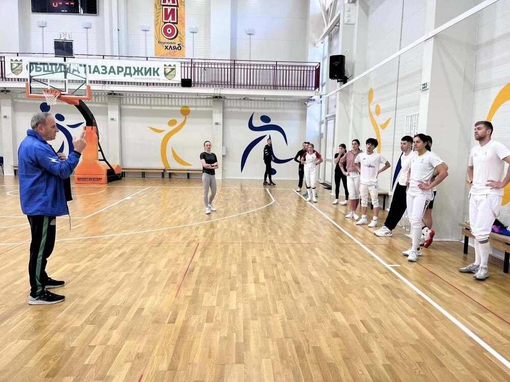 Nacionalna ekipa modernog pentatleta održava trening kamp prije svjetske prvenosti u Pazardžiku