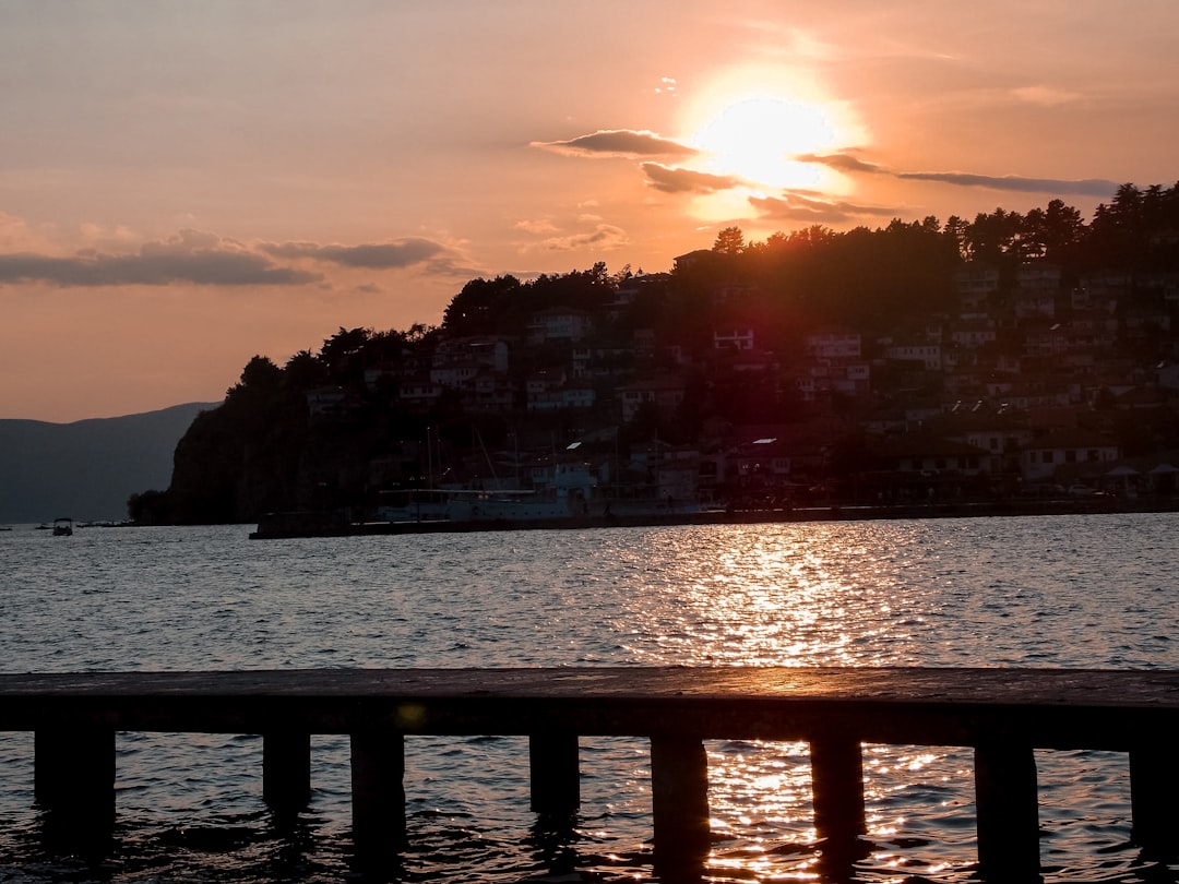 Ohrid North Macedonia lakefront bars evening live music