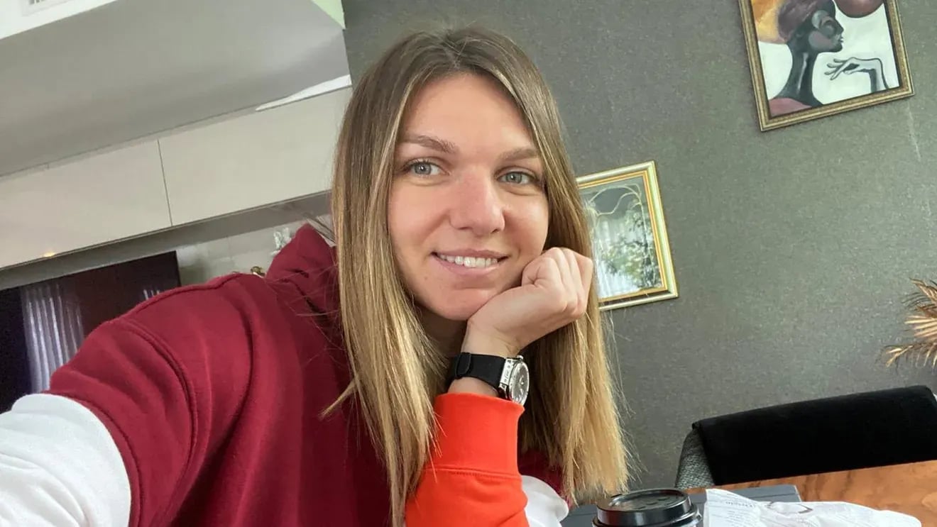 Симона Халеп прекарат суботу гледањем тениса