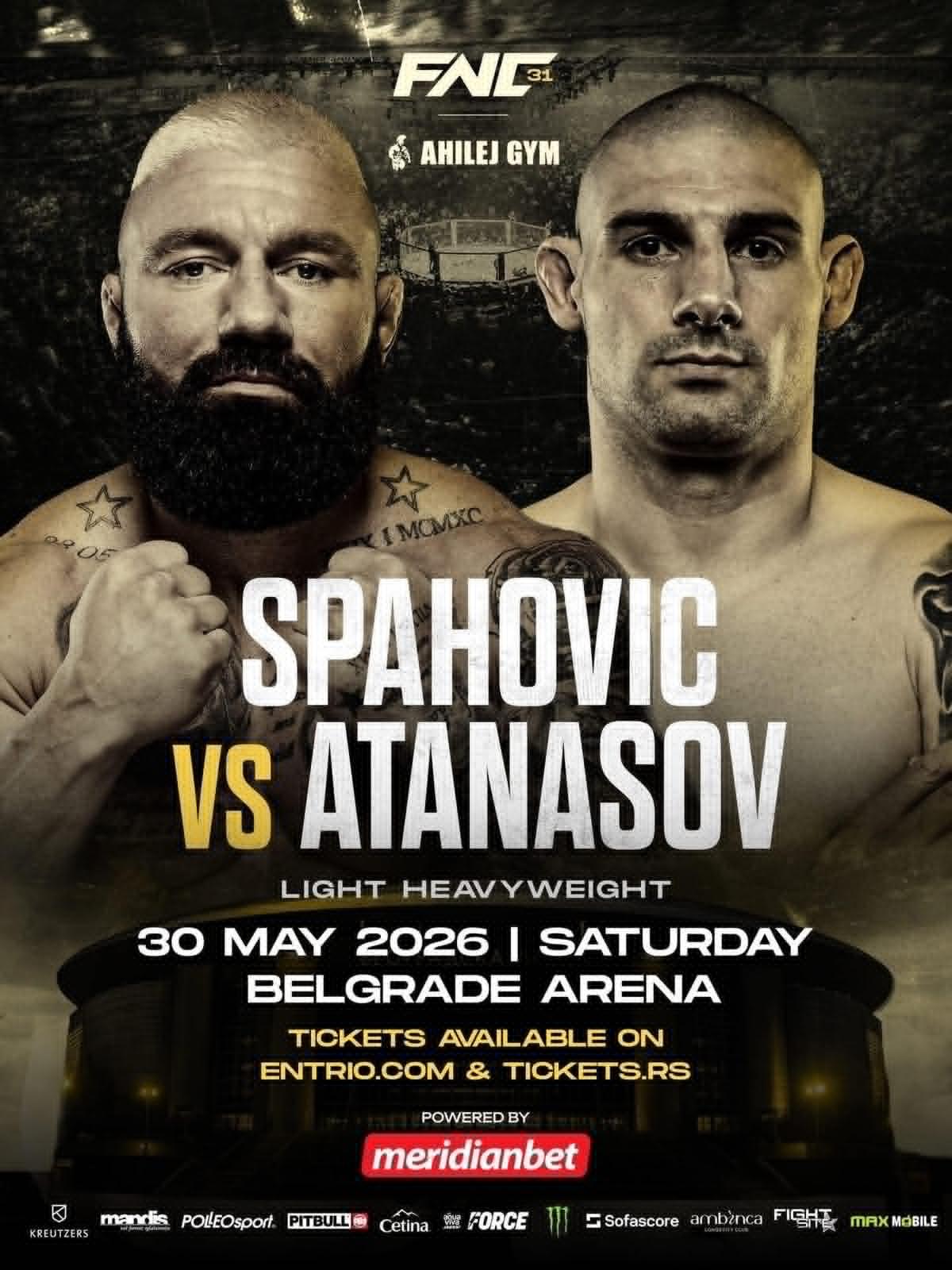 Вулк против Звера: Балканска MMA битка у Београдској арени