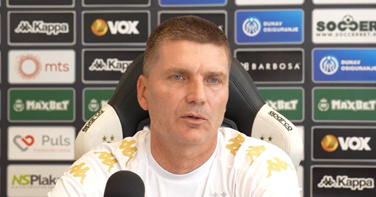 Благовић истински пред Чукарићки: "Нисмо све у својим рукама..."