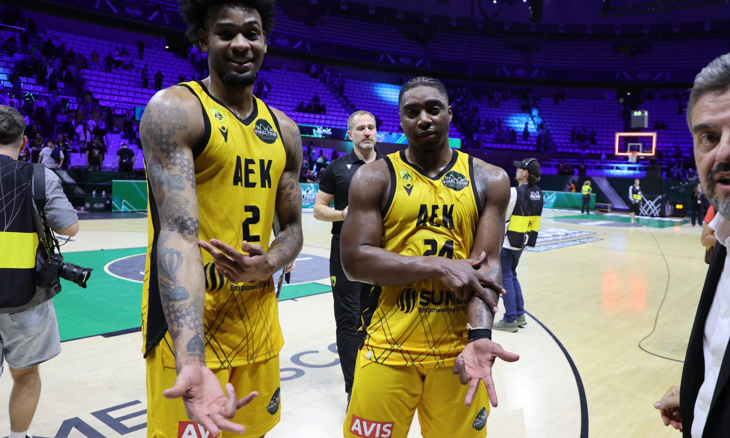 AEK Priprema za Veliku Finału Kampionata Eurolige U Košarici Protiv Rytas Vilnius