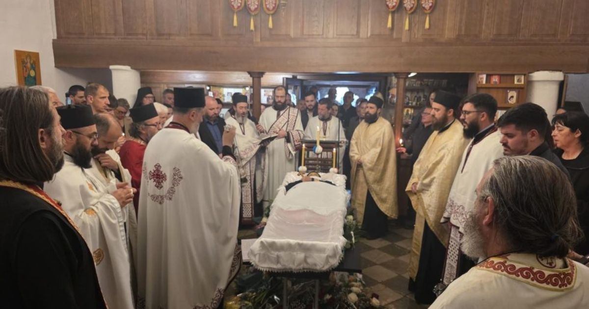 Опел монахинје Христина Рабреновић у Цркви Светог Ђорђа