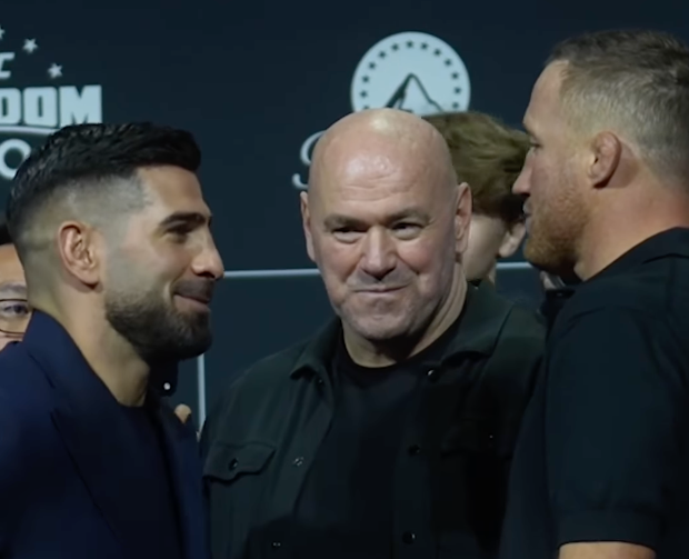Topuria i Gaethje su se sastali na prvenstvenoj konferencijskoj za UFC Bijelu kuću
